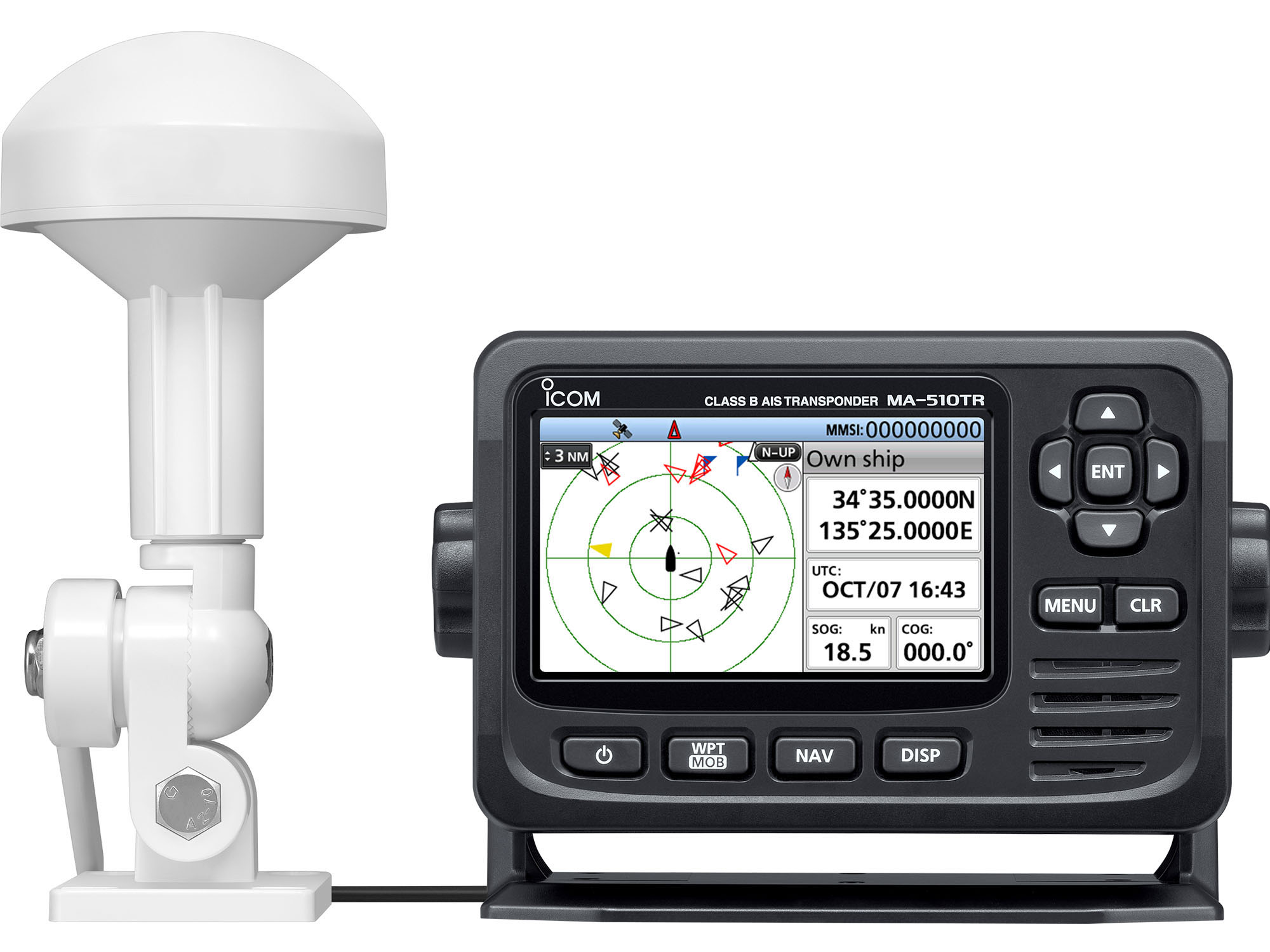 ICOM MA-510TR Class B AIS Transponder With GPS Receiver | Sea-Tech Systems