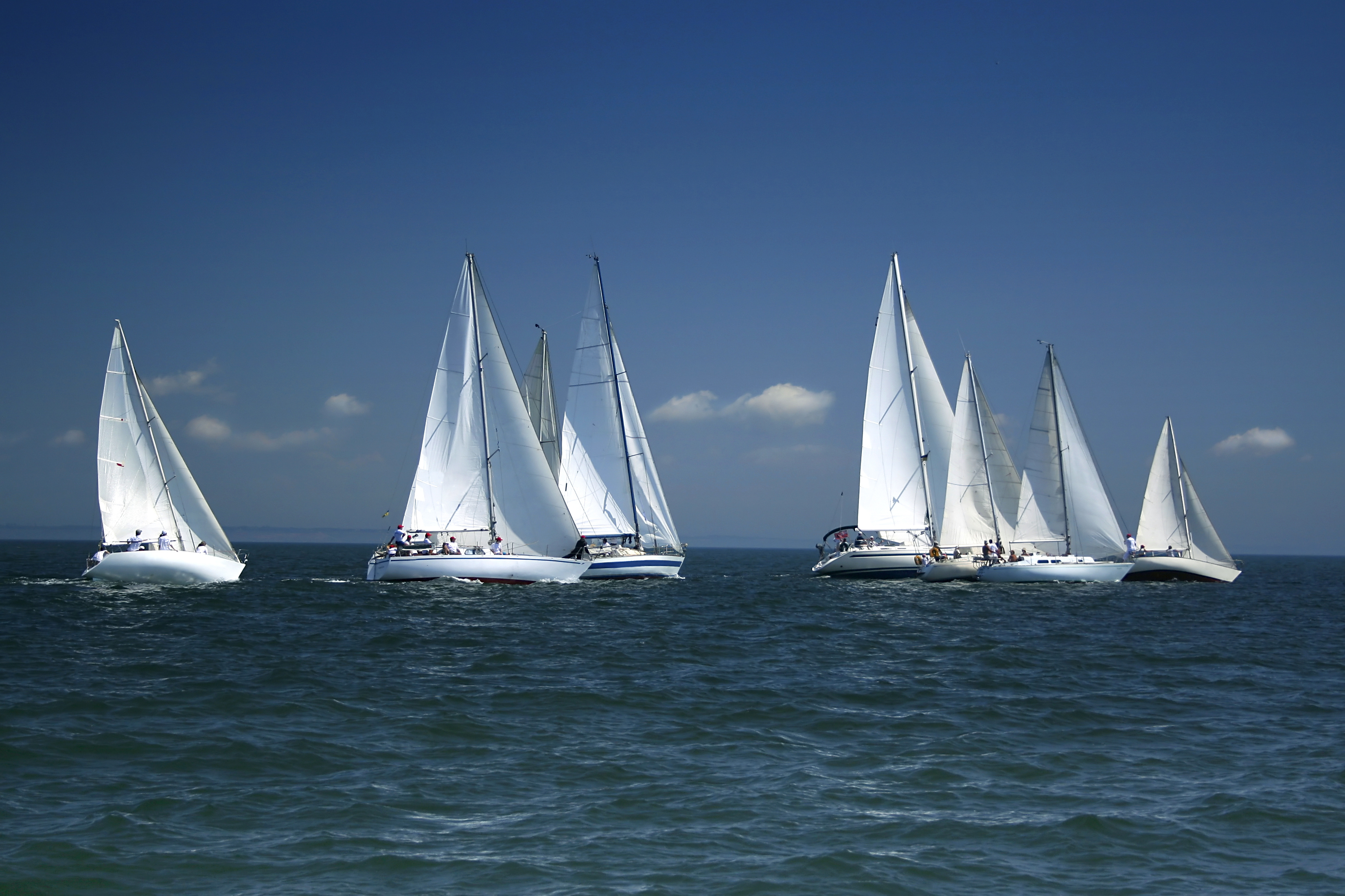 start of a sailing regatta | Sea-Tech Systems