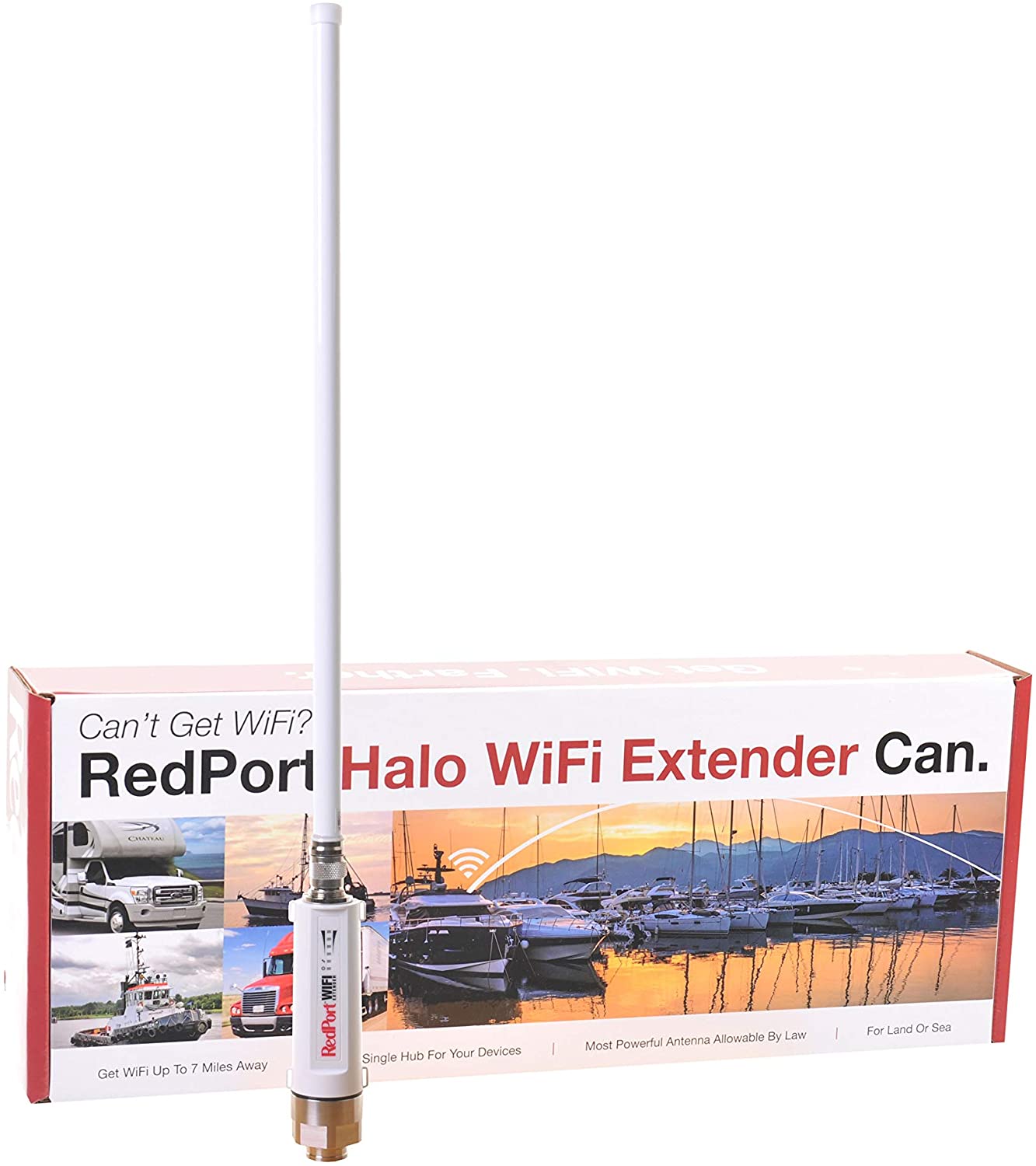 Halo and Halo Pro Wifi Extender Systems (with RedPort Optimizer) | Sea-Tech  Systems