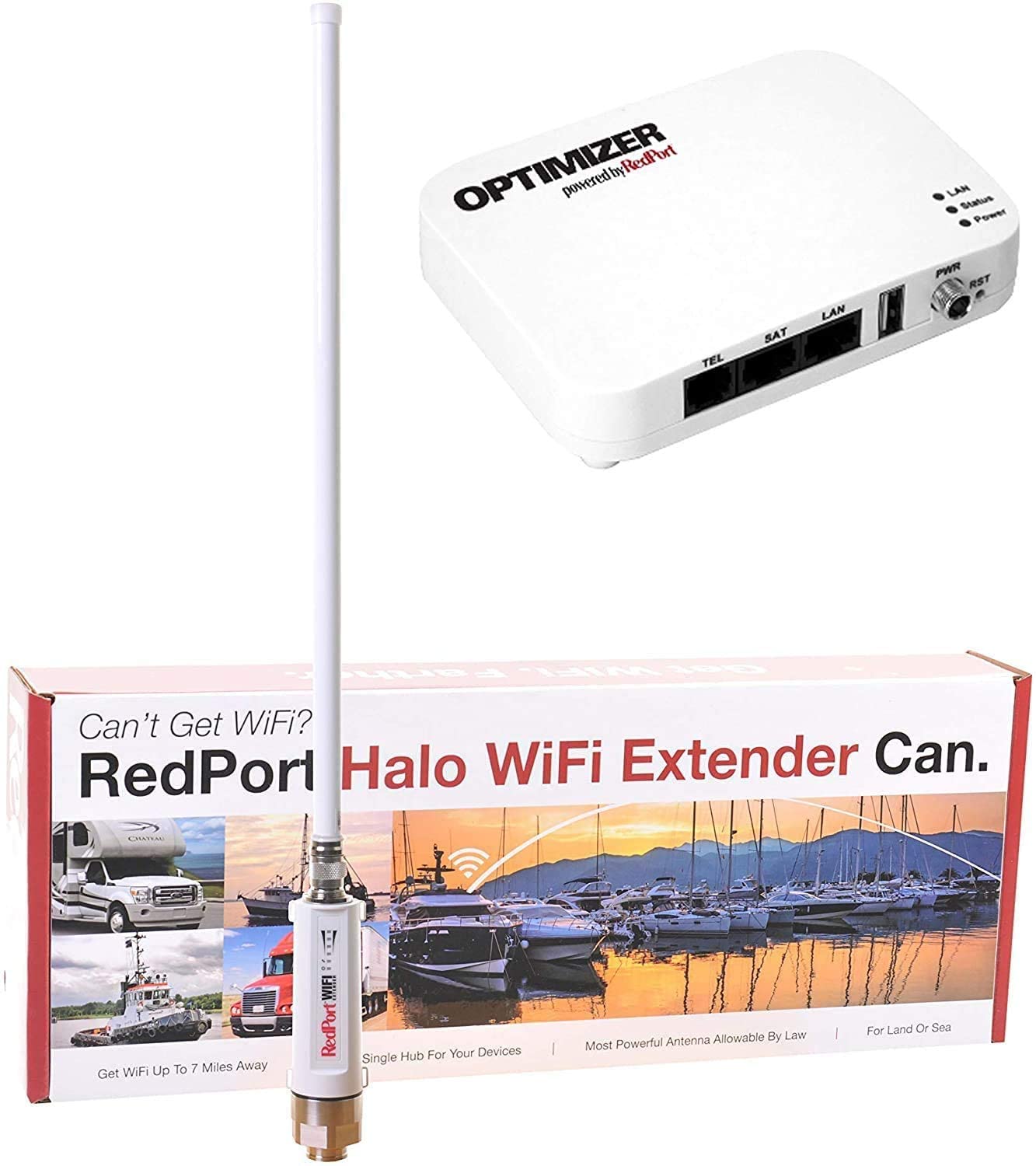 USB WiFi Repeater - Antenna Extender for RV - Marine