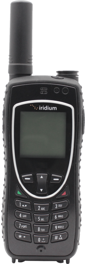 iridium 9575 extreme satellite phone with accessories