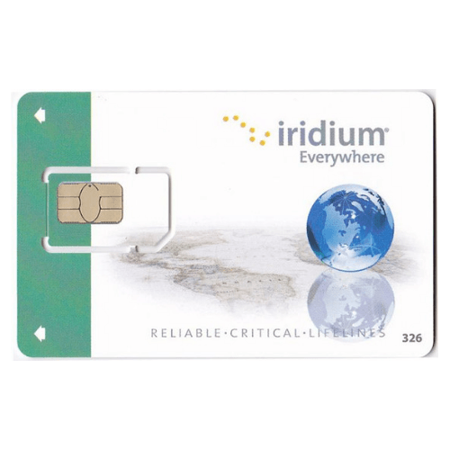 Carte SIM Iridium Certus Pour Contrats Mensuels - Compatible Iridium Go! Exec - Communication Satellite Mondiale