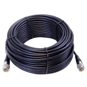 coiled rg8x pl259 cable