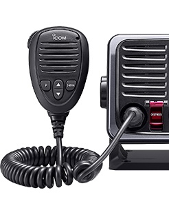 icom hm-214h hand mic for gm800, m802, and m803 radios