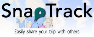 snaptrack logo with map wide for iridium go! unlimited tracking plan
