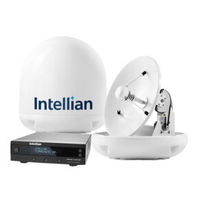 Intellian i4P Linear System w/17.7 Reflector & Universal Quad LNB