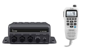 Icom M510BB VHF Marine Black Box Radio with White Command Mic