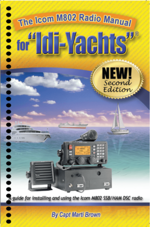 The ICOM M802 Radio Manual for "Idi-Yachts"