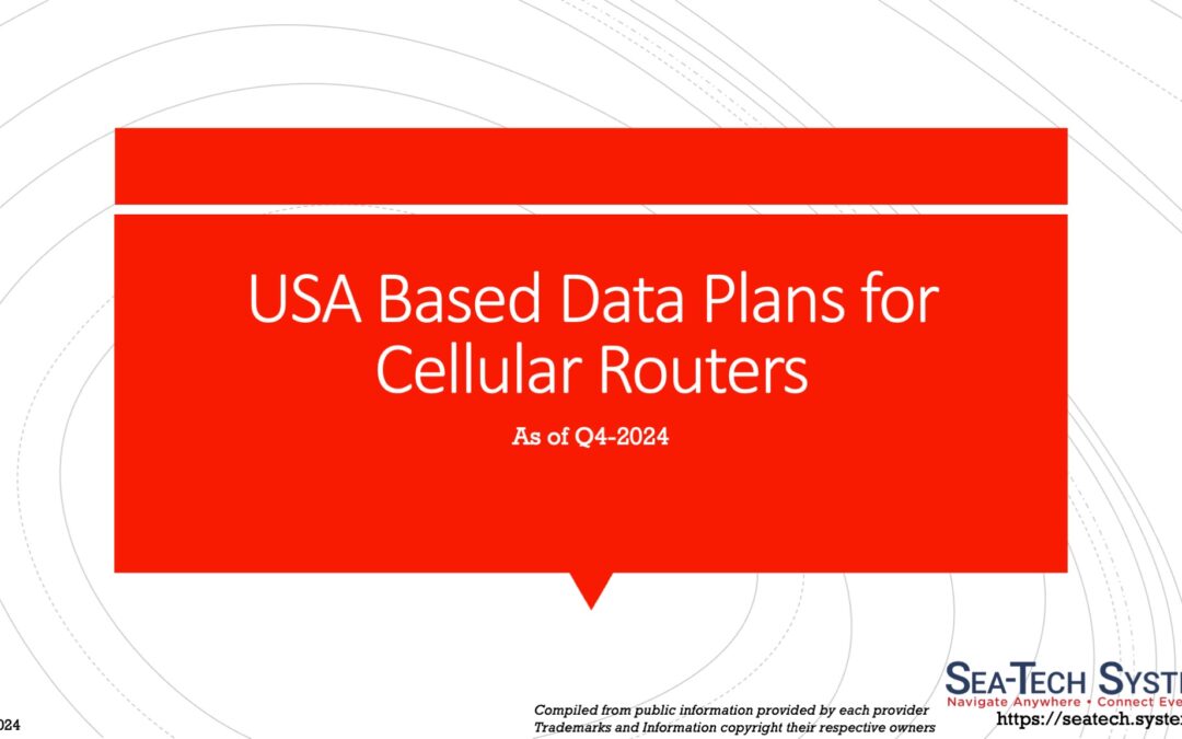 Finding Cellular Data Plans for Routers and Hotspots