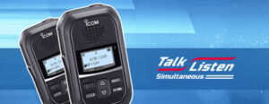 icom ip110h wlan ip 2-way portable radio with simultaneous talk and listen