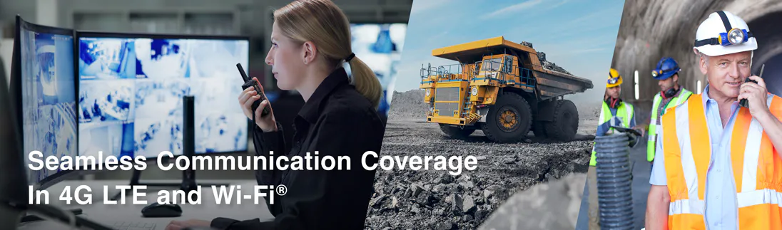 icom ip510h provides seamless communication coverage in 4G LTE and Wi-Fi